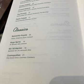 Salon Vert - Menu - French Near Me - New York, New York Salon Vert - Menu - French Near Me - New York, New York