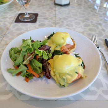 Layla - Layla Benedict with Smoked Salmon - Mediterranean Near Me - Sonoma, California
