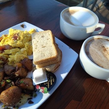 Caroline's Seaside Cafe by Giuseppe - 02-14-22 All America Egg Scrambled ($13.50) - Cafes Near Me - La Jolla, California