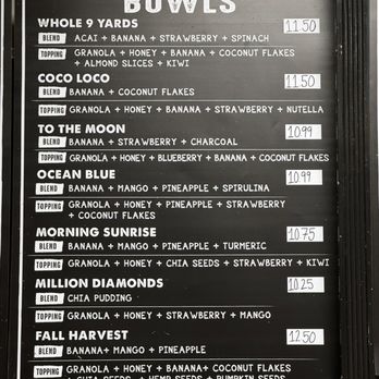 Natura Bowls - Menu - Acai Bowls Near Me - Los Alamitos, California Natura Bowls - Menu - Acai Bowls Near Me - Los Alamitos, California
