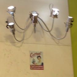 Coffee 2 Glo - Lampadario con caffettiere! Geniale