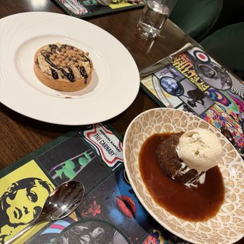 Gordon Ramsay at The Carnaby - Sticky toffee pudding chocolate tart - British Near Me - Anaheim, California