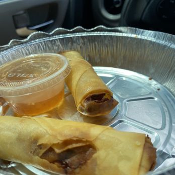 Hi 5 Tea - Eggs rolls w/ sweet and sour sauce - Bubble Tea Near Me - Chandler, Arizona