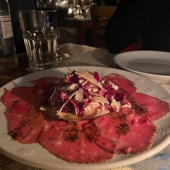 Pane e Vino - Carpaccio di Manzo - Italian Near Me - Miami Beach, Florida