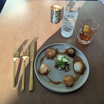 Gordon Ramsay Hell's Kitchen - Pan-Seared Scallops - Desserts Near Me - Washington, DC, District of Columbia