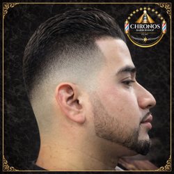 Chronos Barber Shop - High Skinfade to Medium Fade Drop