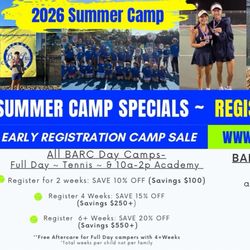 Bay Area Racquet Club - Summer camp