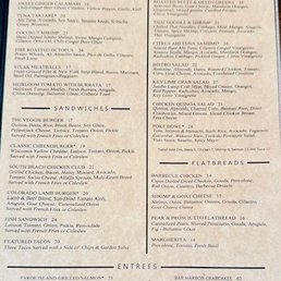 Kaluz lunch menu