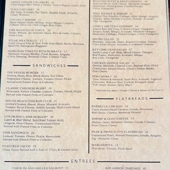 Kaluz - Wellington - Kaluz lunch menu - New American Near Me - Wellington, Florida
