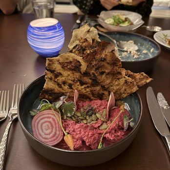 Raya - Beet Root Hummus - Seafood Near Me - Dana Point, California