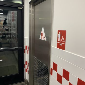 Five Guys - Wheelchair friendly bathrooms - Burgers Near Me - Northridge, California Five Guys - Wheelchair friendly bathrooms - Burgers Near Me - Northridge, California