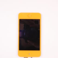 DigiExpress - Custom orange glass for iPod touch 4G