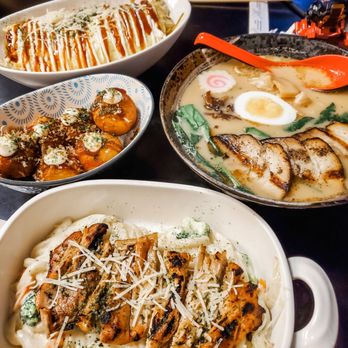Ashiya - Chicken cream udon. Takoyaki. Ramen. And omusoba - Japanese Near Me - Lynnwood, Washington Ashiya - Chicken cream udon. Takoyaki. Ramen. And omusoba - Japanese Near Me - Lynnwood, Washington