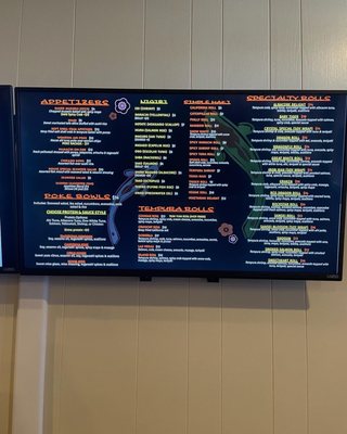 Menu photo 1 Sansei Japanese Restaurant Reedley, CA