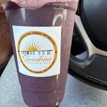 Sunshine Smoothies & Coffee - She hulk? lol - Juice Bars & Smoothies Near Me - Vallejo, California