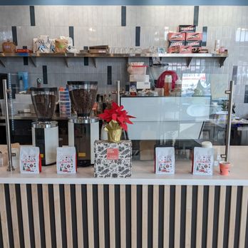 Dark Horse Coffee Roasters - a counter with a variety of coffees - Coffee & Tea Near Me - San Diego, California Dark Horse Coffee Roasters - a counter with a variety of coffees - Coffee & Tea Near Me - San Diego, California