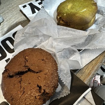 Seven Grams Caffe - Ferrero cookie and white chocolate matcha cookie - Coffee & Tea Near Me - New York, New York Seven Grams Caffe - Ferrero cookie and white chocolate matcha cookie - Coffee & Tea Near Me - New York, New York