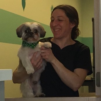 Poochie Love Dog Spa - "Maxwell and his New Groomer Jenny" she is Awesome!!! - Pet Groomers Near Me - North Aurora, Illinois