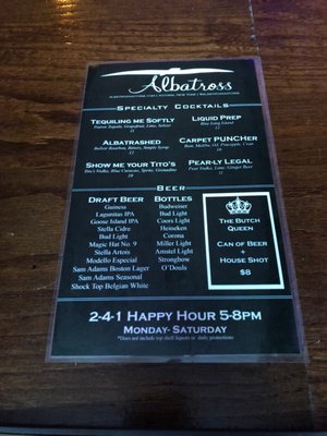 Menu photo 1 Albatross Bar Astoria, NY