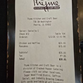 Thyme Kitchen and Craft Beer - Gastropubs Near Me - Peoria, Illinois Thyme Kitchen and Craft Beer - Gastropubs Near Me - Peoria, Illinois