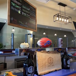 Steel Leaf Brewing - Ready to watch the game!
