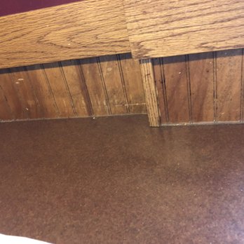 5-8 Grill & Bar - Wall area of the booth. Needing cleaning and scratch repair. - Burgers Near Me - Champlin, Minnesota