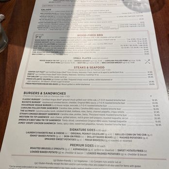 Wood Ranch Cerritos - Menu - Barbeque Near Me - Cerritos, California