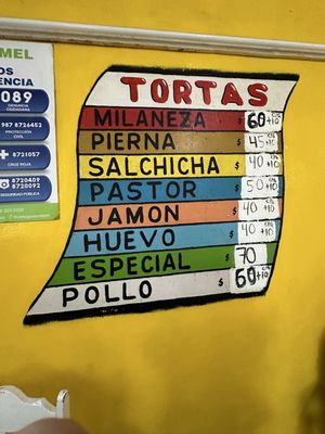 Menu photo 2 Los Seras Cozumel, ROO Menu photo 2 Los Seras Cozumel, ROO