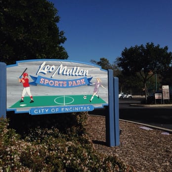 Leo Mullen Sports Park - Park Sign - Parks Near Me - Encinitas, California Leo Mullen Sports Park - Park Sign - Parks Near Me - Encinitas, California