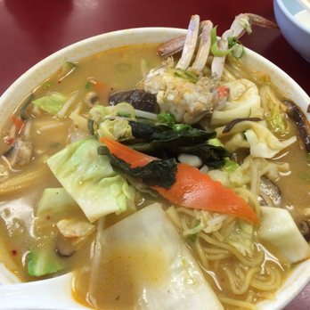 Foo Foo Tei - Seafood miso ramen ( more seafood on the bottom) - Tapas/Small Plates Near Me - Hacienda Heights, California Foo Foo Tei - Seafood miso ramen ( more seafood on the bottom) - Tapas/Small Plates Near Me - Hacienda Heights, California
