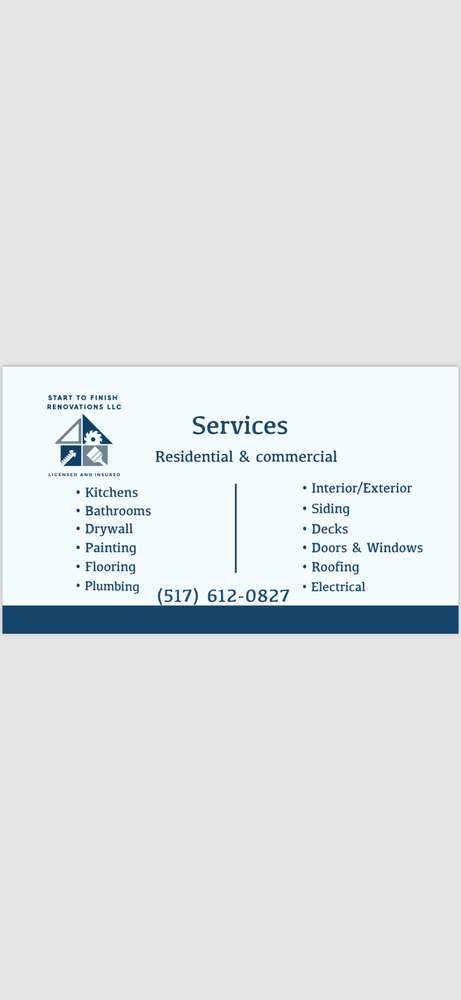 Slide of Start to finish renovation