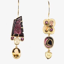 Earrings by Janis Kerman