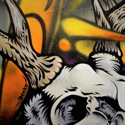 Benko Art Gallery - Deer Skull Detail