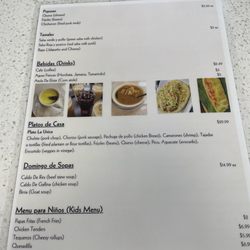 La Unica Grocery and Restaurant - Menu - page 2