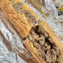 South Philly & Grill - Cheese Steak Large w cheese wiz