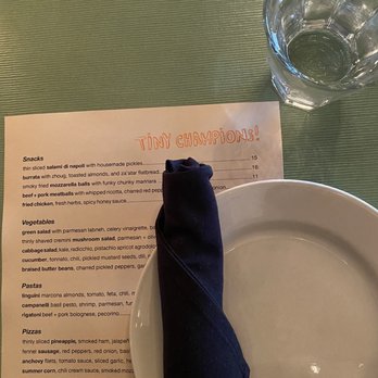 Tiny Champions - Menu - Pizza Near Me - Houston, Texas
