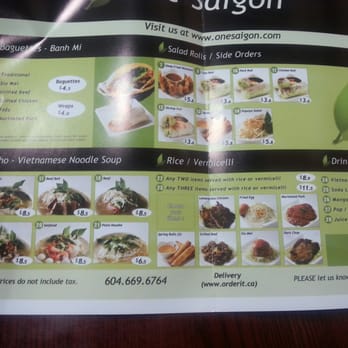 One Saigon - Vietnamese Near Me - Vancouver, British Columbia One Saigon - Vietnamese Near Me - Vancouver, British Columbia