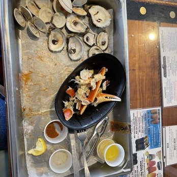 Nautilus Restaurant - From the "Steamed Combo" section: "The Ship's Captain" meal. - Seafood Near Me - Virginia Beach, Virginia