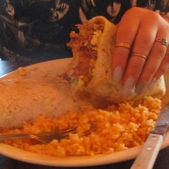 Tacos El Cabron - Daughter could only finish half.  Sister at home had the rest... - Mexican Near Me - Spokane Valley, Washington
