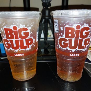7-Eleven - 2 "Diet Pepsi" Big Gulps, untouched. Clear sections on top are the ice. - Convenience Stores Near Me - Post Falls, Idaho 7-Eleven - 2 "Diet Pepsi" Big Gulps, untouched. Clear sections on top are the ice. - Convenience Stores Near Me - Post Falls, Idaho