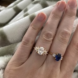 Village Jewelers - E-ring perfectly fitted and heirloom ring with no jingly stone!