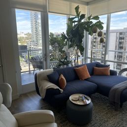 Living room and view Living room and view