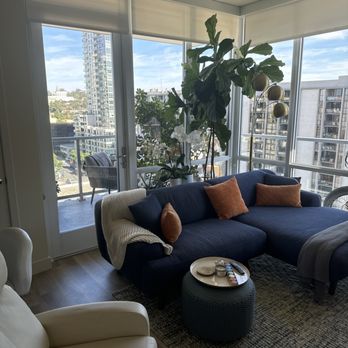 The Rey Apartments - Living room and view - Apartments Near Me - San Diego, California The Rey Apartments - Living room and view - Apartments Near Me - San Diego, California