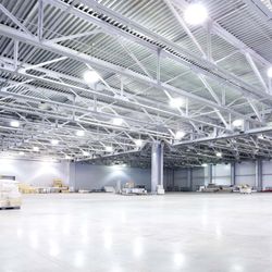 Peachtree Electrical Services - LED High bays -save energy while increasing light output.