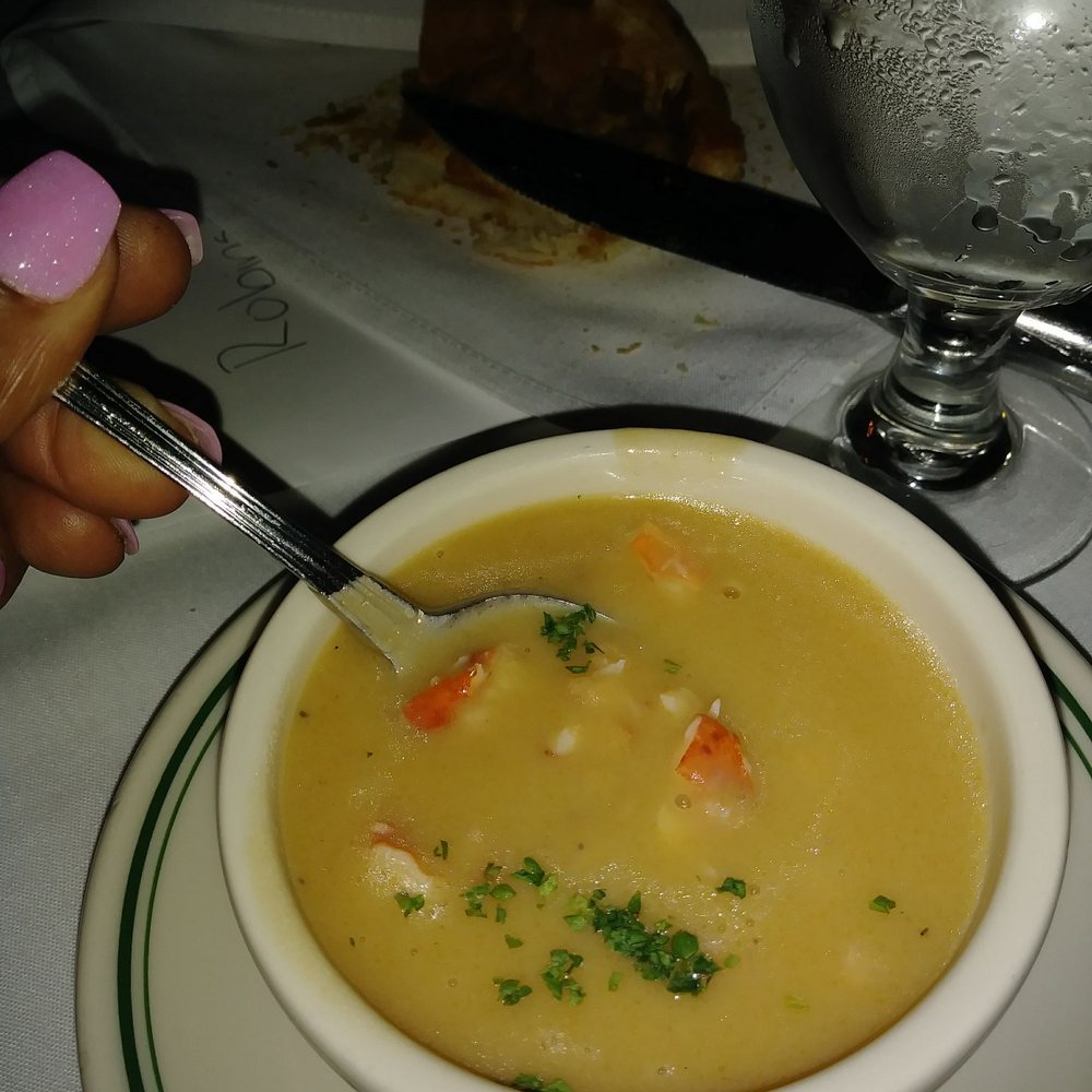 III Forks - The best lobster bisque, but today it wasn't as creamy as normal - Steakhouses Near Me - Frisco, Texas