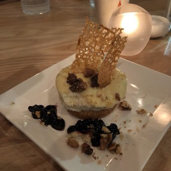 Ahso Restaurant - Cheesecake, huckleberry jam - New American Near Me - Brambleton, Virginia Ahso Restaurant - Cheesecake, huckleberry jam - New American Near Me - Brambleton, Virginia