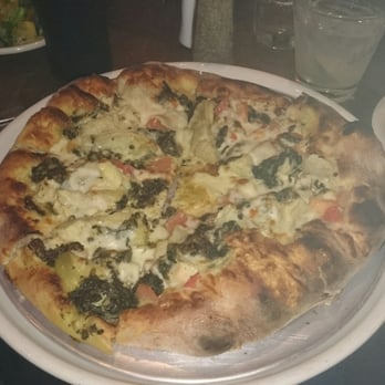 Red Fox Bar & Grille - Chicken pesto pizza. It could use a tiny bit more pesto. - American Near Me - Jackson, New Hampshire Red Fox Bar & Grille - Chicken pesto pizza. It could use a tiny bit more pesto. - American Near Me - Jackson, New Hampshire