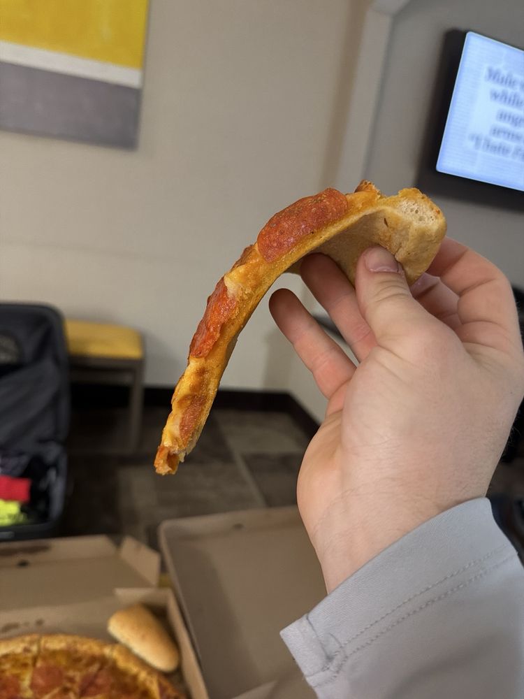 Food from Gambino's Pizza