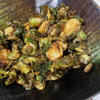 Ju Hachi - Spicy Fried Brussel Sprouts - Sushi Bars Near Me - Sacramento, California Ju Hachi - Spicy Fried Brussel Sprouts - Sushi Bars Near Me - Sacramento, California