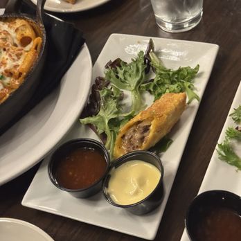 Tap and Vine Quail Hollow - Philly Cheesesteak Eggrolls - New American Near Me - Charlotte, North Carolina Tap and Vine Quail Hollow - Philly Cheesesteak Eggrolls - New American Near Me - Charlotte, North Carolina